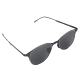 米微乐游Feliztrip太阳眼镜墨镜超轻可折叠无螺丝宝丽来偏光镜片TR-G520 黑撞银