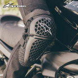 Alpinestars BIONIC a星摩托车骑行护膝护肘骑行护具装备 黑色护膝S/M