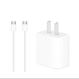 Apple苹果原装数据线PD快充线原装20W充电器苹果原装配件二手充电器（无包装）95新 20W充电头-双tepy-c快充线套装-1米
