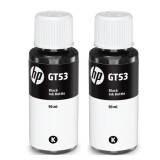 惠普（HP）GT53 52墨水 适用Tank 519 518 531 589 676 755 798 591 GT53黑色 双支装（共180ml）