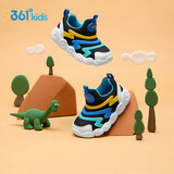 361°童鞋 儿童学步鞋春秋男女童软弹毛毛虫鞋运动宝宝鞋 黑26