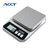 ACCT厨房秤电子秤称重食物称商用烘焙秤克称珠宝秤小台秤家用天平称微型充电款食品秤 推荐（银色充电款）5kg/0.1g