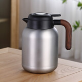 贤丰焖茶壶保温陶瓷内胆闷泡壶智能温显闷茶壶家用办公户外泡茶养生壶 科技银焖茶壶【316内胆/1.6L】