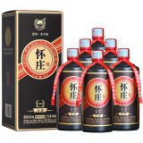 怀庄1983怀庄庄客1983传承酱香型白酒53度贵州茅台镇坤沙高粱酒粮食老酒 53度 500mL 6瓶 怀庄1983版整箱