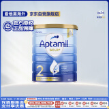 爱他美（Aptamil）金装澳洲版 较大婴儿配方奶粉 2段(6-12月) 900g