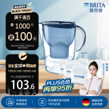 碧然德（BRITA）滤水壶 Marella海洋系列3.5L蓝色1壶1芯 净水器家用 自来水过滤器 便携式净水器