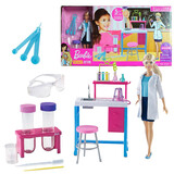 芭比娃娃套装礼盒女孩公主衣服换装娃娃过家家职业套装角色扮演 小小科学家