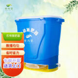 萌肉居 农用撒肥器电动播种器电动抛料器背负式施肥器撒肥机多功能农用化肥机播种机全自动撒料器园艺工具