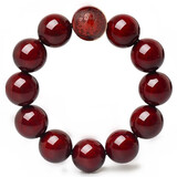 谈一檀非洲紫檀木沉水佛珠男女士手串 生肖猴 20mm12颗（适合体重160斤以上）