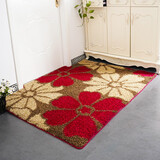 宝丽彩门口入户地垫脚垫家用卫生间防滑吸水门垫进门地板垫升级加厚门垫 华丽风情 50*80cm