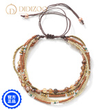 DidiZoo波西米亚风手链女手工编织民族风古风叠戴串珠礼物送女友 JB22110302