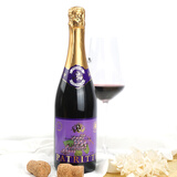 香萃澳洲香萃无醇无酒精红白麝香起泡酒葡萄汁原瓶进口年货礼盒装送礼 西拉红750ml*1