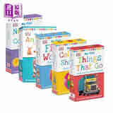 DK认读卡 My First5册 低幼儿童英语启蒙 生活常识认知 含新版4册 英文原版3-6岁