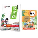 墨点字帖 小学生五年级上册同步字帖写字课课练五年级上册荆霄鹏铅笔字帖钢笔字帖笔顺笔画字帖楷书字帖人教部编版