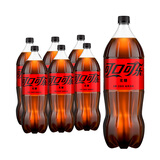 可口可乐（Coca-Cola）零度 Zero 汽水碳酸饮料 2L*6瓶 年货