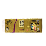 清风(APP)无芯三层卷纸1800厕纸1400*1000,原木纯品750克妇婴卫生纸