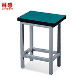 林感 方凳 工厂车间坐凳子 工作凳实验室板凳钢管 铁凳 小方凳子