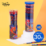 迪士尼（Disney）【热门商品】文具30支HB原木书写铅笔 小学生书写铅笔写字笔 儿童卡通铅笔男孩学习用品 漫威E0263