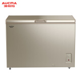 澳柯玛（AUCMA）308升 低霜家用商用冷柜 冷藏冷冻转换 节能顶开冷柜 金色外观大容量冷柜冰箱 BC/BD-308FH