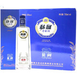LONGOLD酩馏青稞酒蓝调名流43度整箱750ml*6瓶装青海互助龙的清香型白酒