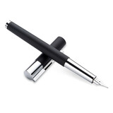 德国进口 凌美(LAMY)钢笔 Scala天阶系列磨砂黑墨水笔 商务办公礼品笔EF尖 (不带吸墨器） 天阶-磨砂黑