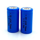 融誉 充电器16340充电锂电池激光炮笔手电相机仪表报警器电池 16340锂电池2节