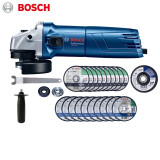 博世（BOSCH）电动角磨机砂轮机手持家用切割片手磨机抛光博士电动工具 700角磨机标配+金属切割打磨套餐