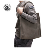 ANDSEEYOU品牌  手提包男 真皮通勤包 男士电脑包牛皮托特包 简约出行包 大容量疯马皮单肩包 复古灰