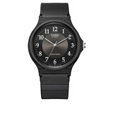 卡西欧（CASIO）手表学生小黑表简约指针石英电子表 手表男女考试手表时尚运动表 MQ-24-1B3 33mm小表盘