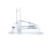 SUPER mama三角防胀气ppsu奶瓶宝宝水杯婴儿重力球吸管奶瓶吸嘴 直管吸嘴【单只装】