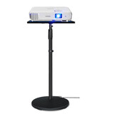 魅图投影仪支架 落地托盘架子办公投影机户外移动便携公司培训会议专用爱普生明基奥图码索尼 【常规款】25cm底盘