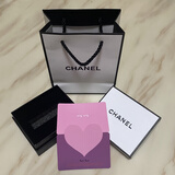 香奈儿（Chanel）礼品盒礼品袋香水礼盒口红礼盒礼袋 口红礼盒礼袋