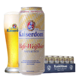 凯撒小麦白啤 德国凯撒原装进口啤酒 凯撒顿姆白啤 500mL 12罐