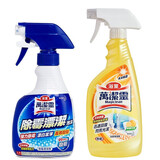 花王 （KAO）进口浴室清洁剂+除霉剂 去污除水垢霉斑 沐浴房玻璃门卫生间洗手盘浴缸墙壁清洗剂