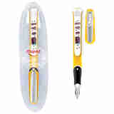 马培德（Maped）钢笔 城市印象速装钢笔 学生钢笔 铱合金钢笔 墨囊钢笔（塑盒装） 城市印象-黄色杆