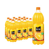 可口可乐（Coca-Cola）美汁源果粒橙果汁果味饮料1.25L瓶 大瓶家庭装 可口可乐出品 果粒橙1.25L*12瓶