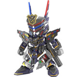 万代（BANDAI）SD 高达世界英雄传 拼装模型玩具 8cm SD03 警长翠绿暴风