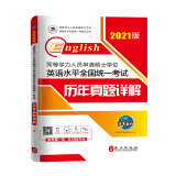 2021年同等学力人员申请硕士学位英语水平全国统一考试历年真题详解