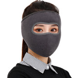 SN.SU.SK户外耳罩保暖男女防风防寒耳套耳包保暖跑步口罩骑车加厚冬季耳暖 灰色【3功能】