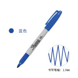 SHARPIE 美国记号笔无尘净化笔油性工业标记笔Sharpie30001系列1MM纹身笔工业用 30003蓝色