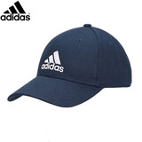 阿迪达斯 阿迪达斯帽子男潮流鸭舌帽跑步运动棒球帽女休闲透气棉帽网球帽 藏青色 GM6273