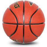 LI-NING篮球室内外通用比赛训练成人青少年儿童小学生幼儿园蓝球 经典橙色常规7号篮球