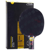 斯帝卡（Stiga）纳米碳王9.8斯蒂卡乒乓球底板乒乓球拍碳素球板光板横板 Hybrid Wood 直拍PEN_短柄