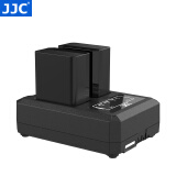 JJC 相机电池 NP-FW50 适用于索尼ZV-E10L A6300 A7R2 A6500 A6000 A6100 A6400 A7M2 A7S2续航配件 两电一充