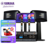 YAMAHA雅马哈KMS910 家庭影院ktv音响组合家用套装 ktv点歌机一体机 卡拉OK音响套装 2.0家庭KTV系统/PRF 合并式功放