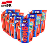 SOFT99汽车玻璃水2L 防雨驱水雨刷精 去油膜清洁剂雨刮水雨敌-20℃ -20℃2L*6瓶 四季通用驱水型