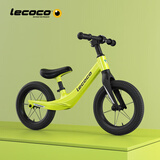 乐卡（Lecoco）儿童平衡车1-3-6岁滑步车镁合金单车溜溜车 CUNX1 荧光绿
