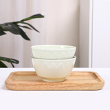 雅诚德 ARST荷塘月色轻奢欧式金边碗碟餐具套装陶瓷饭碗汤面盘家用组合 4.6吋高脚碗【高档陶瓷】