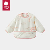 bc babycare宝宝吃饭罩衣饭兜罩衫儿童围兜画画反穿衣防水防脏围裙 拉普纳飞鹿 73码(6-12个月，适合68-75cm)