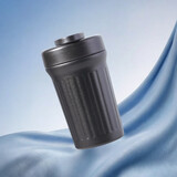 乐扣乐扣（LOCK&LOCK）陶瓷覆层保温咖啡杯男女随行带提绳水杯子475ML黑色LHC4366BLK